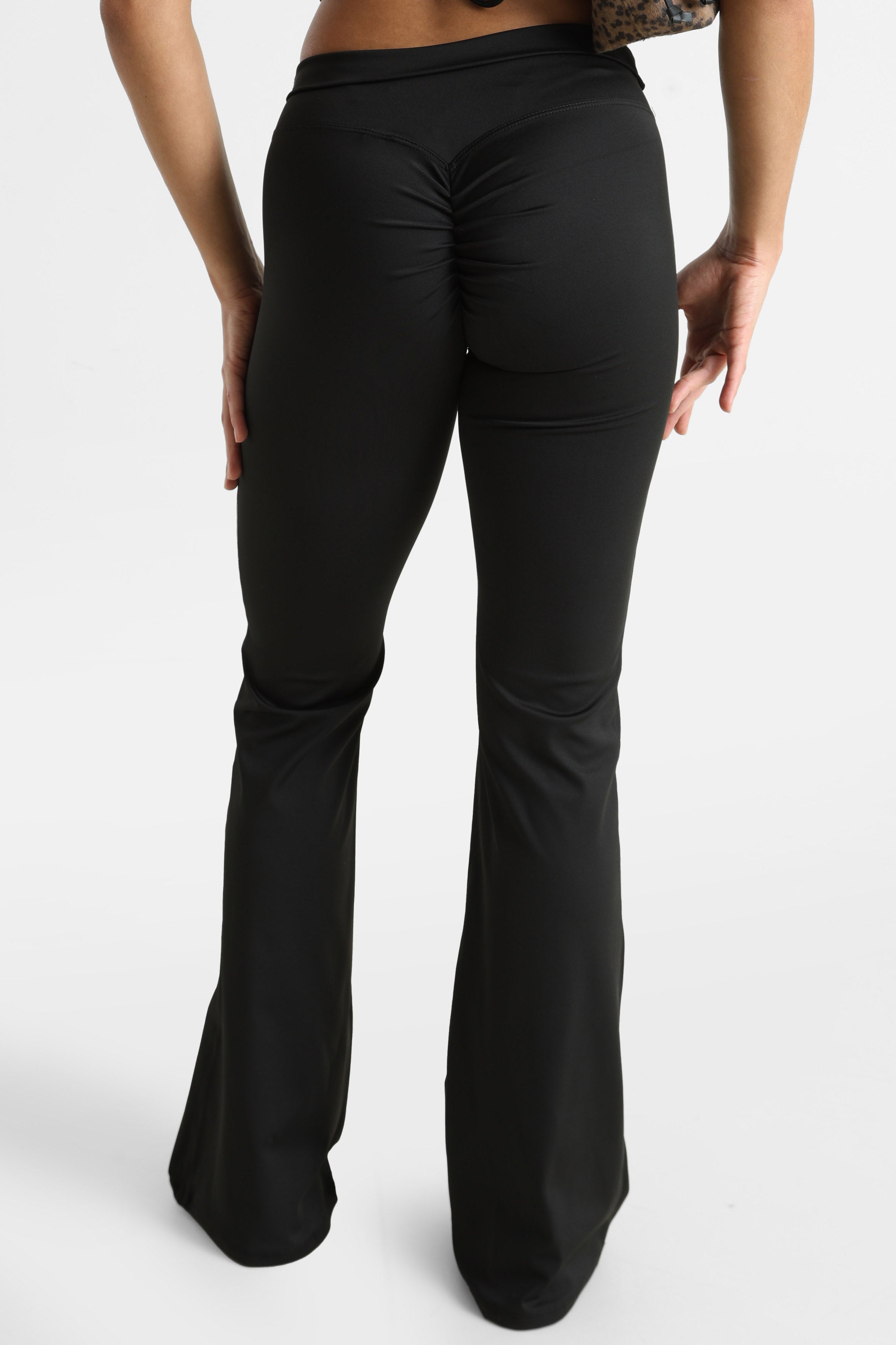 Flare Leggings - Black