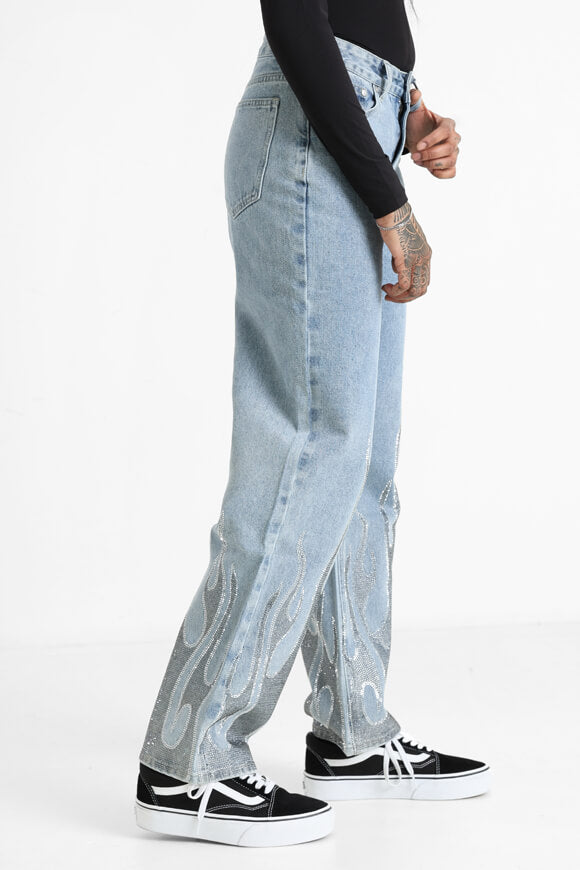 Baggy Fit Jeans - Hellblau