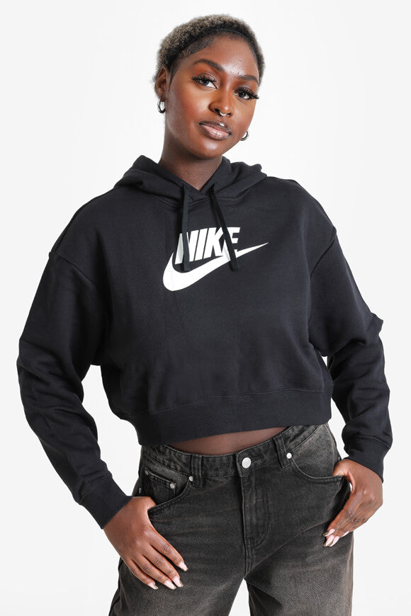 Oversize hooded sweatshirt - Black