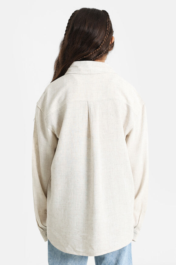 KOGSIESTA Chemise Oversize en lin - Moonbeam