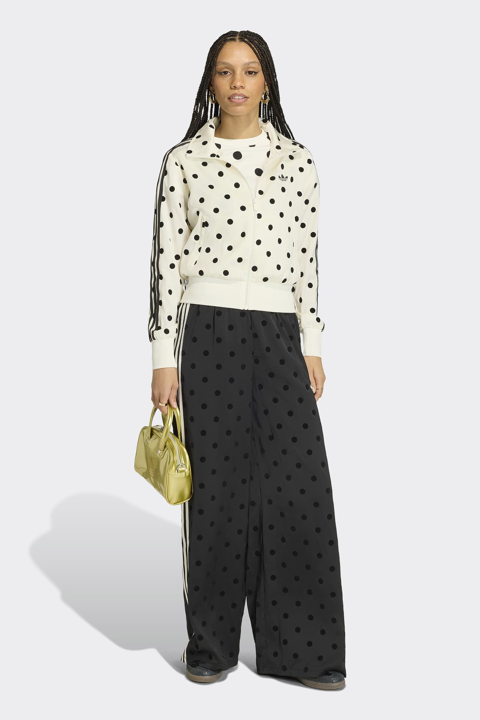 Veste de survêtement satinée - Off White