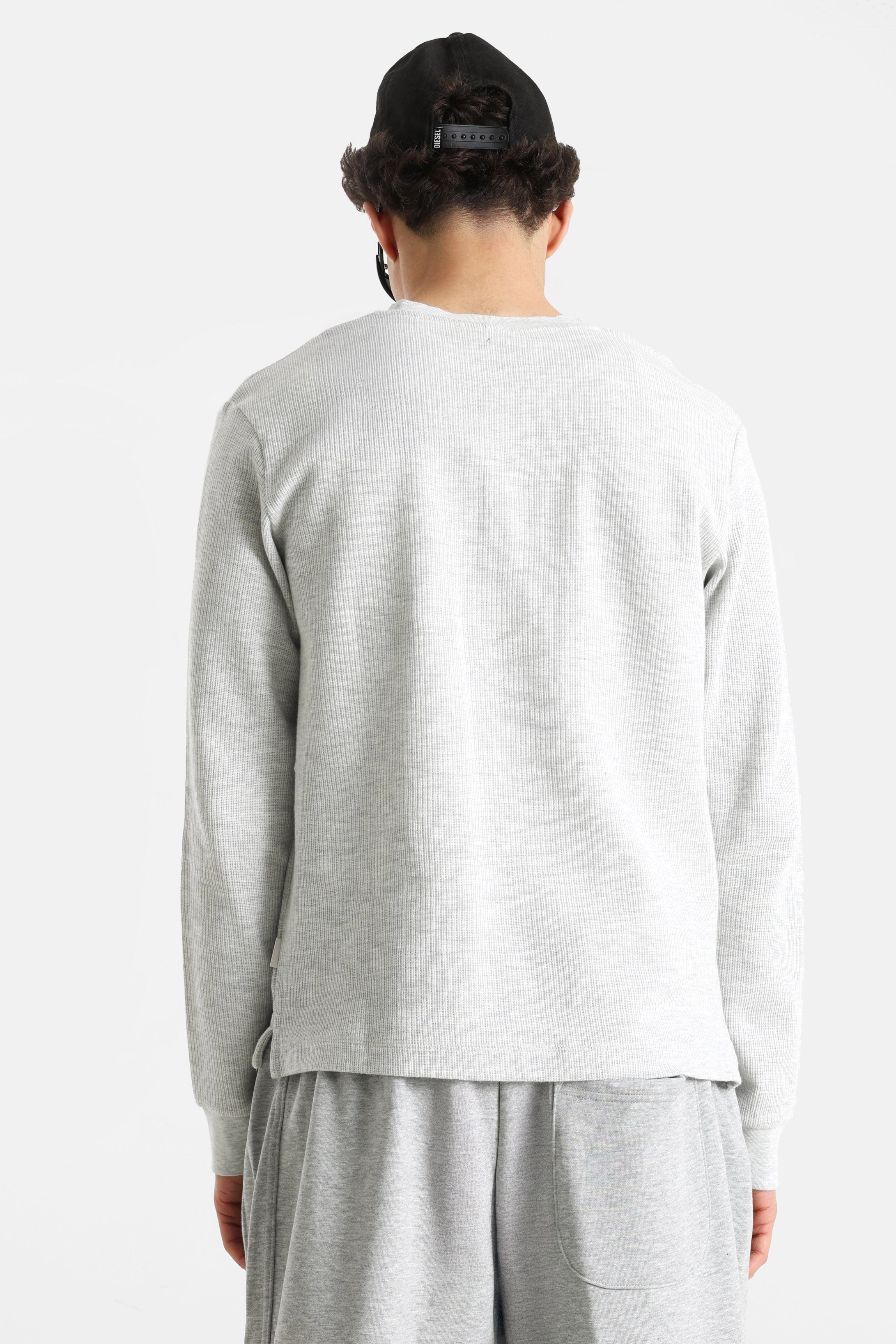 JORNIAGARA Langarmshirt - Light Grey Heather