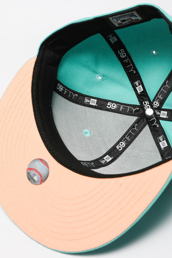 Casquette 59Fifty - Vert menthe + Noir