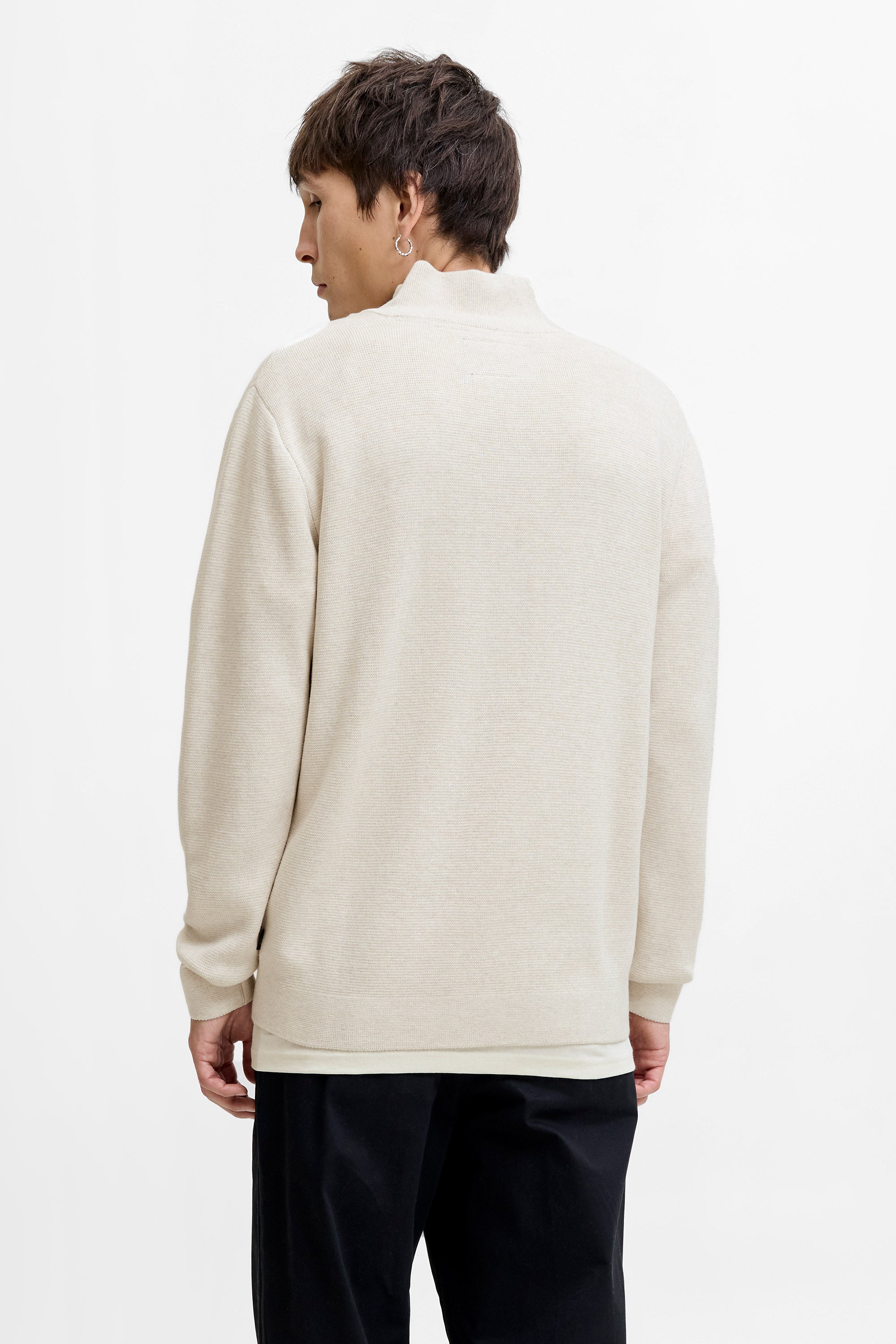Blamilano pull ample en tricot - Cloud Dancer