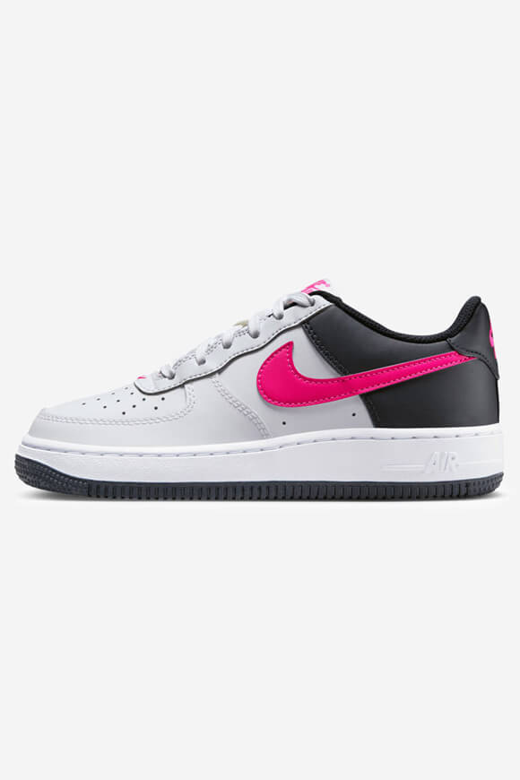 Air Force 1 sneakers - White + Dark Obsidian + Fierce Pink