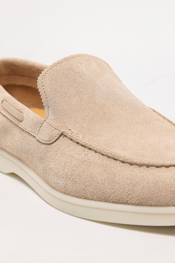 Loafer en daim - Beige