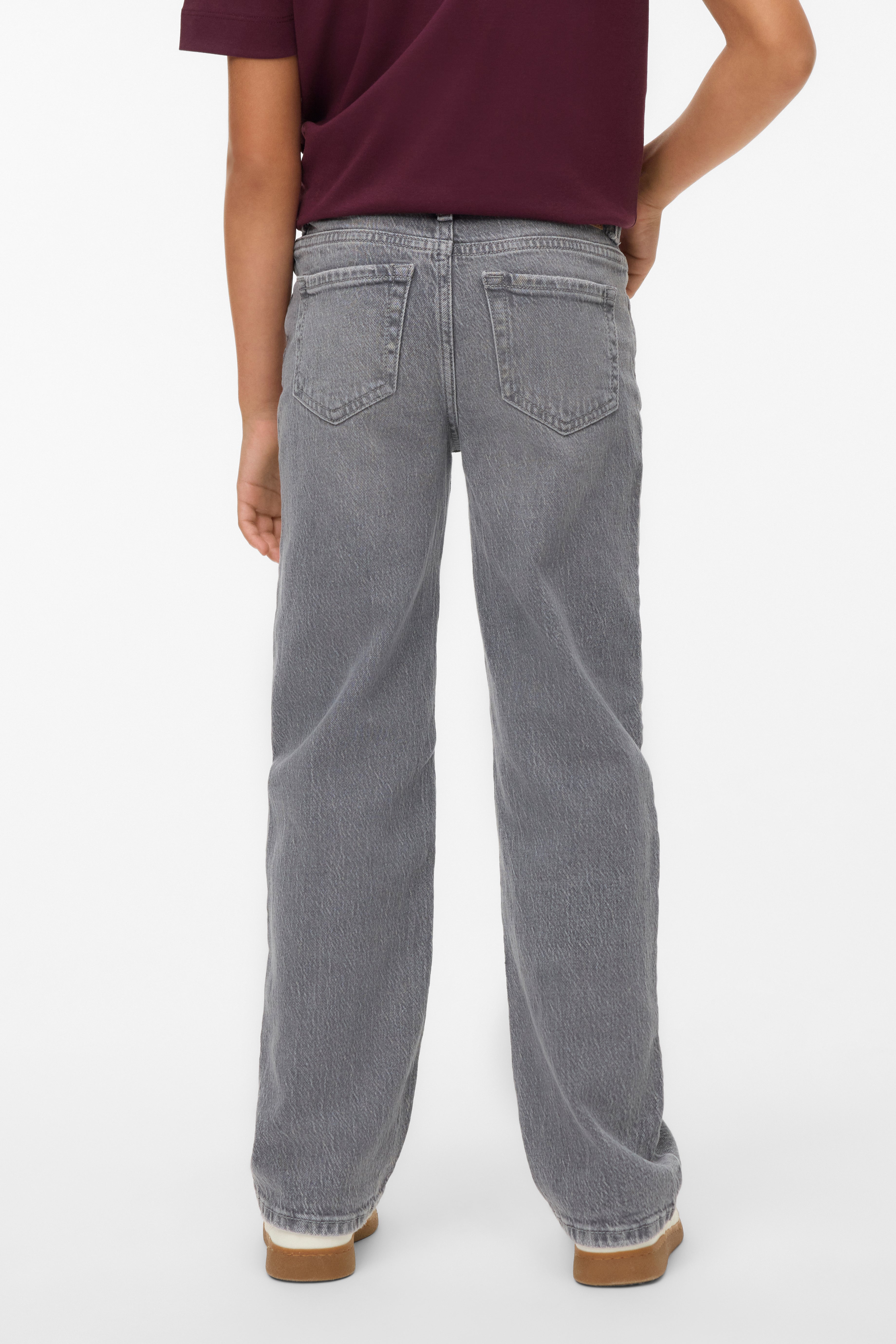 VMTESSA Straight Fit Jeans - Medium Grey Denim