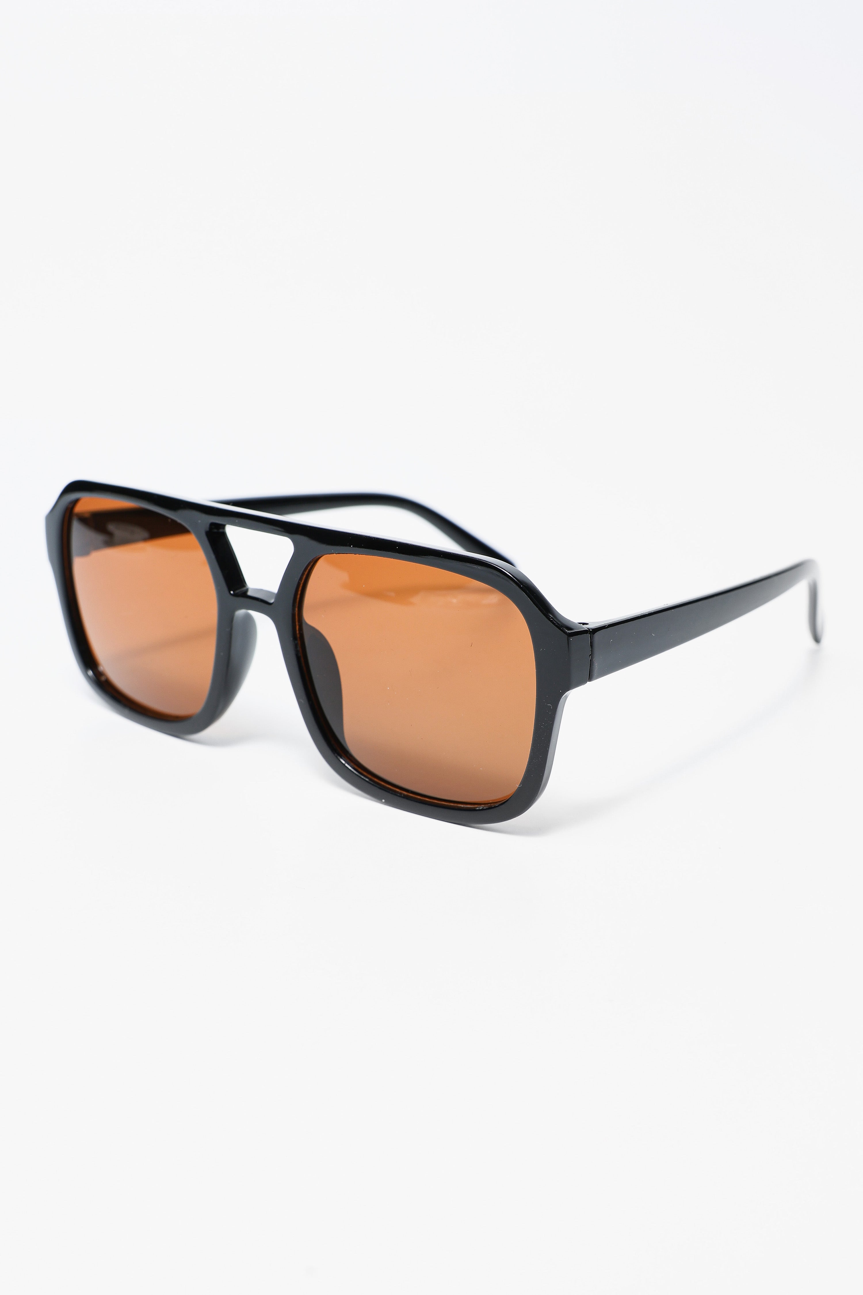 Brille - Black + Orange