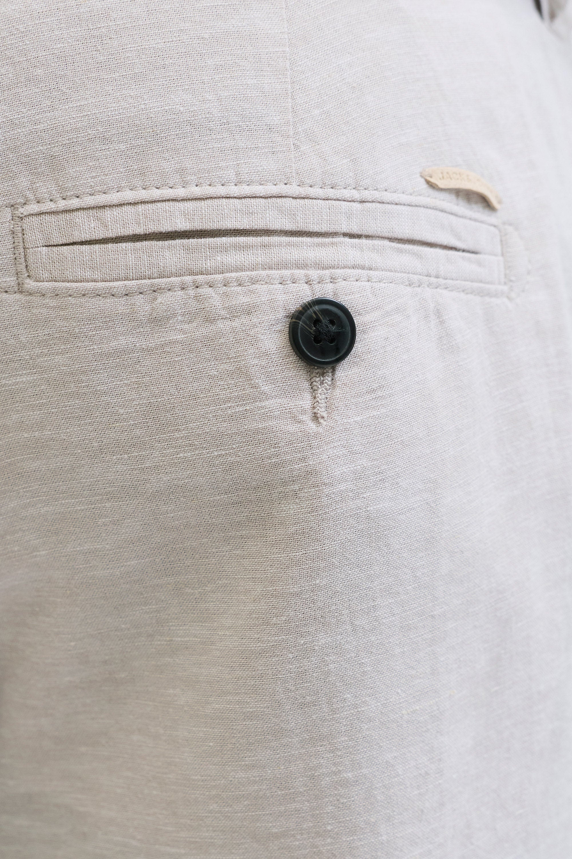 JPSTACE Chino Leinenshorts - Crockery