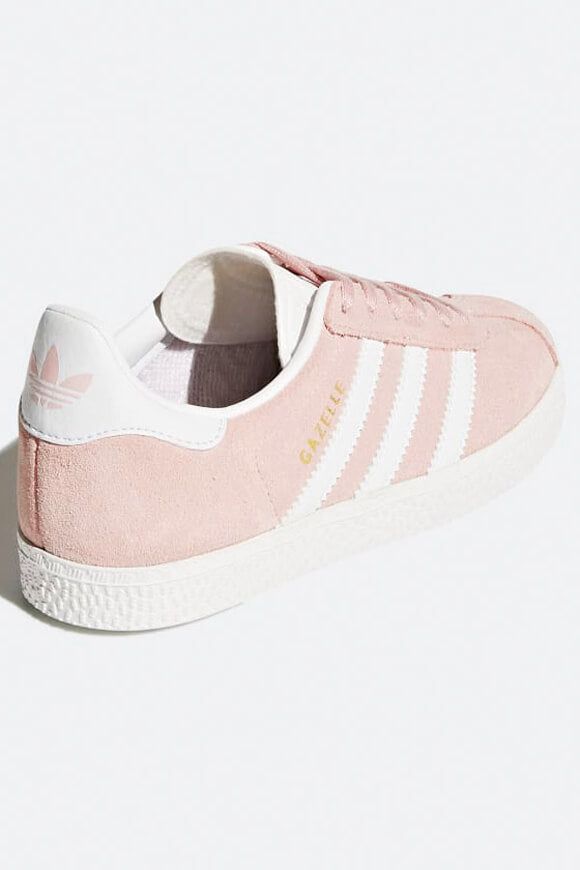 Gazelle Kids Sneaker - Icey Pink + Cloud White + Gold Metallic