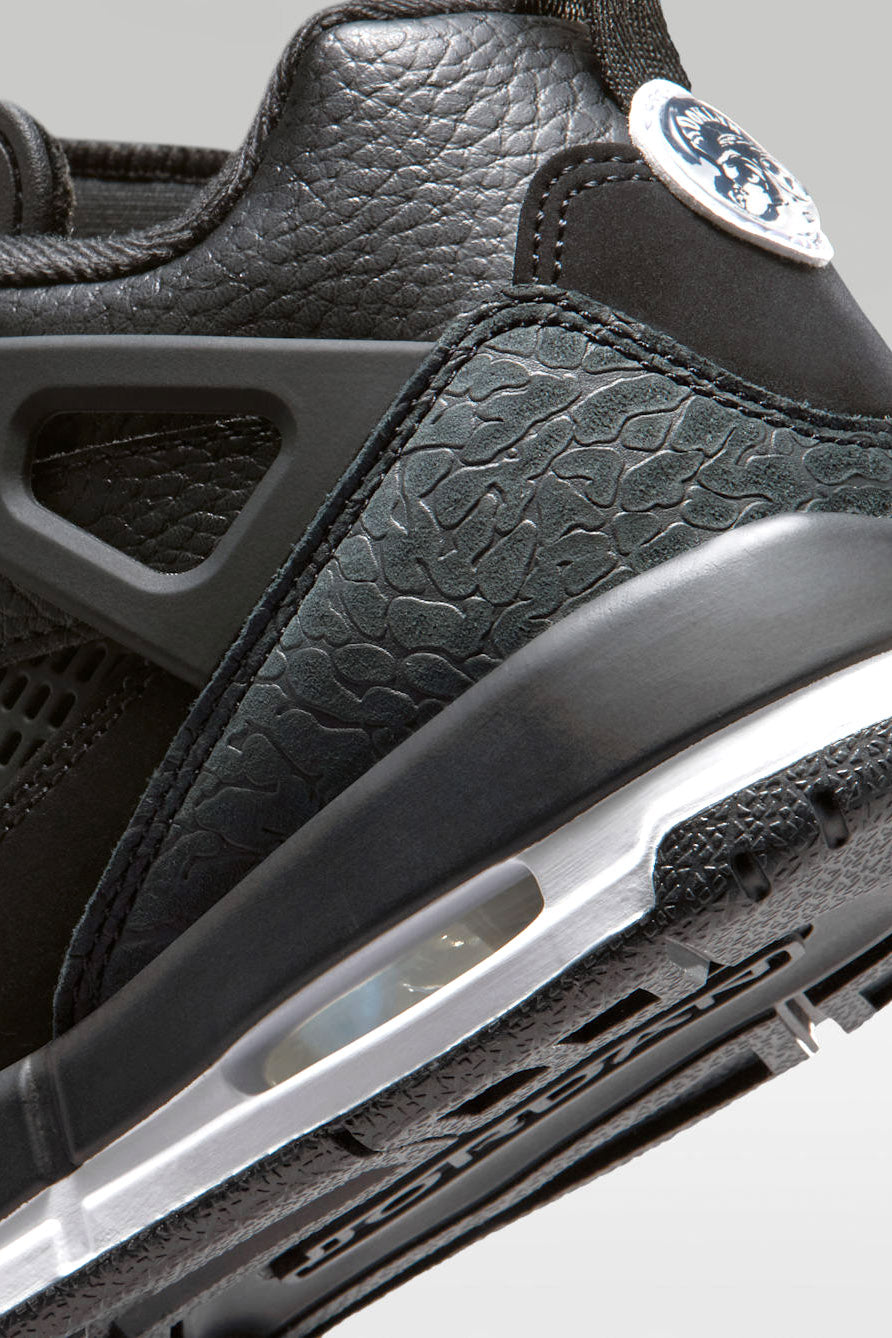 Spizike Sneaker - Black + White + Anthracite
