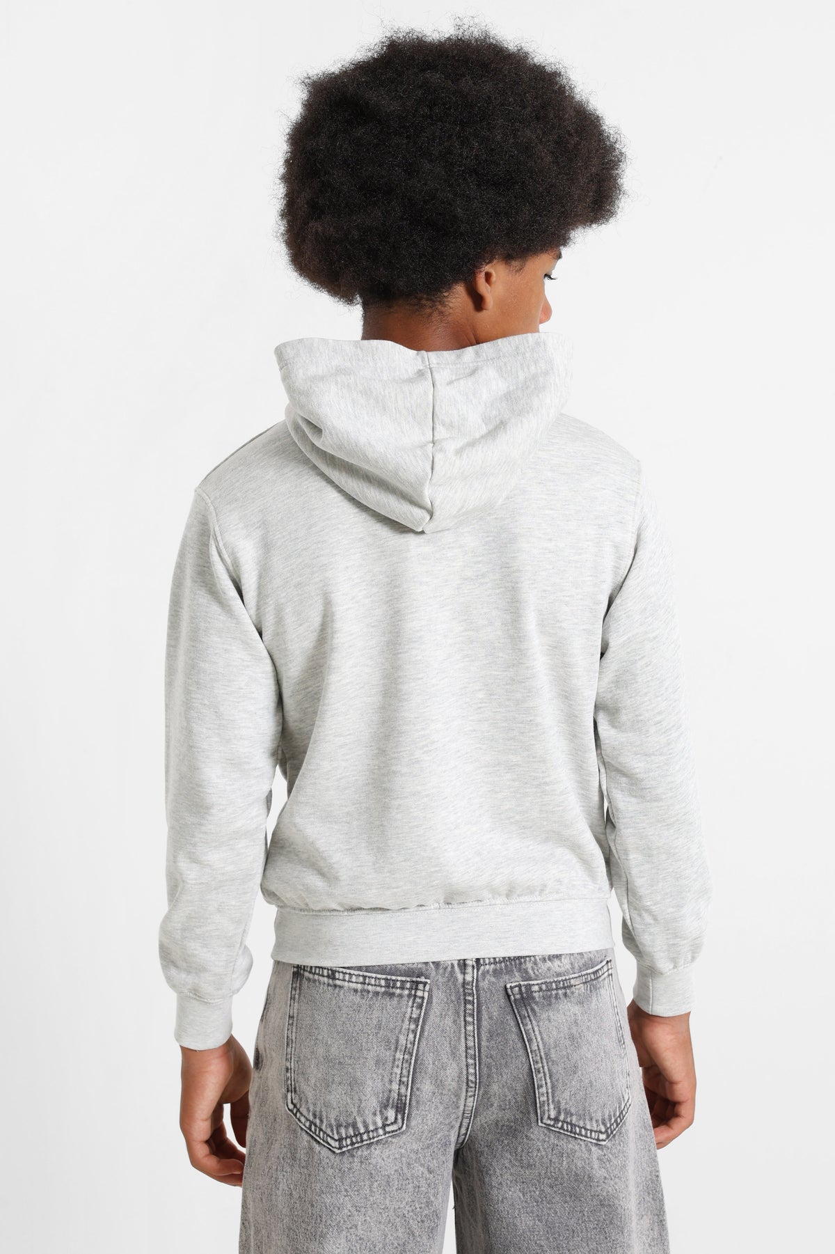 Kapuzensweatshirt - Grey Heather
