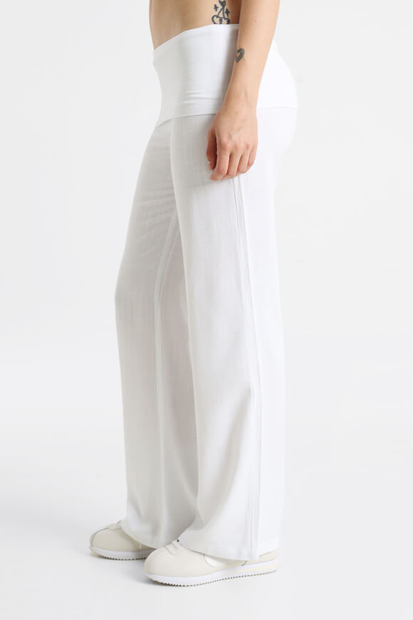 Pantaloni in lino - bianco