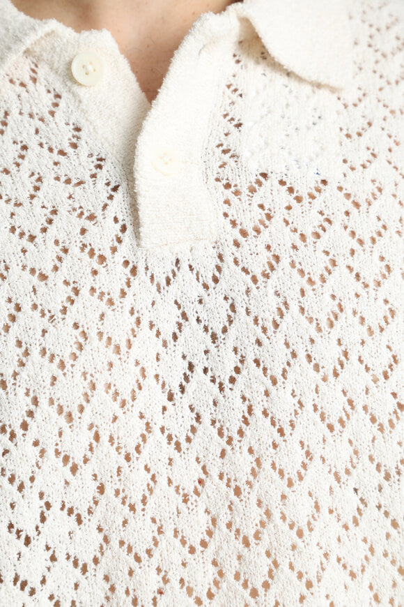JORHYDRA polo en tricot - Sea Salt