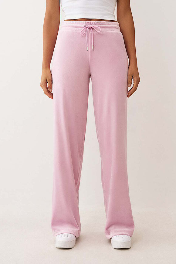 Velvet pants - Mauve Mist