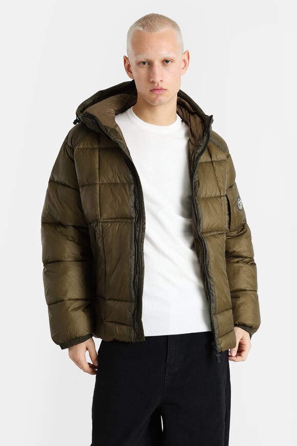 Pufferjacke - Olive