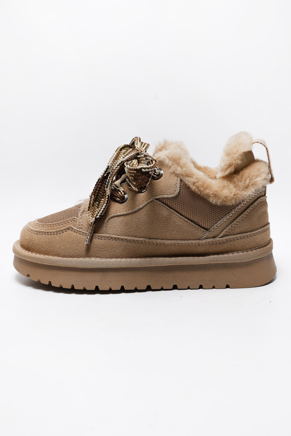 Sneaker gefüttert - Cappuccino