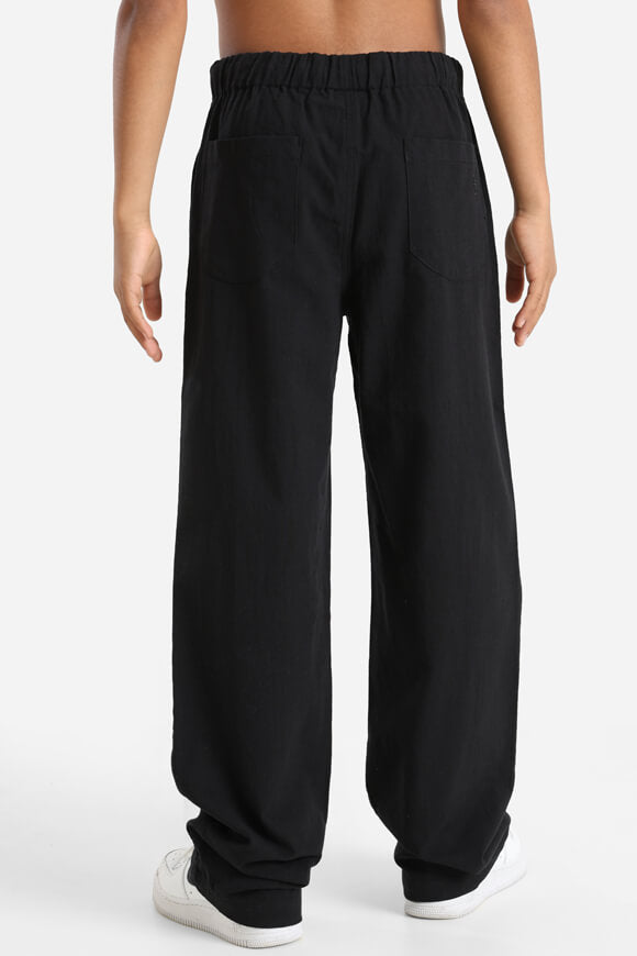 Leinenhose - Schwarz