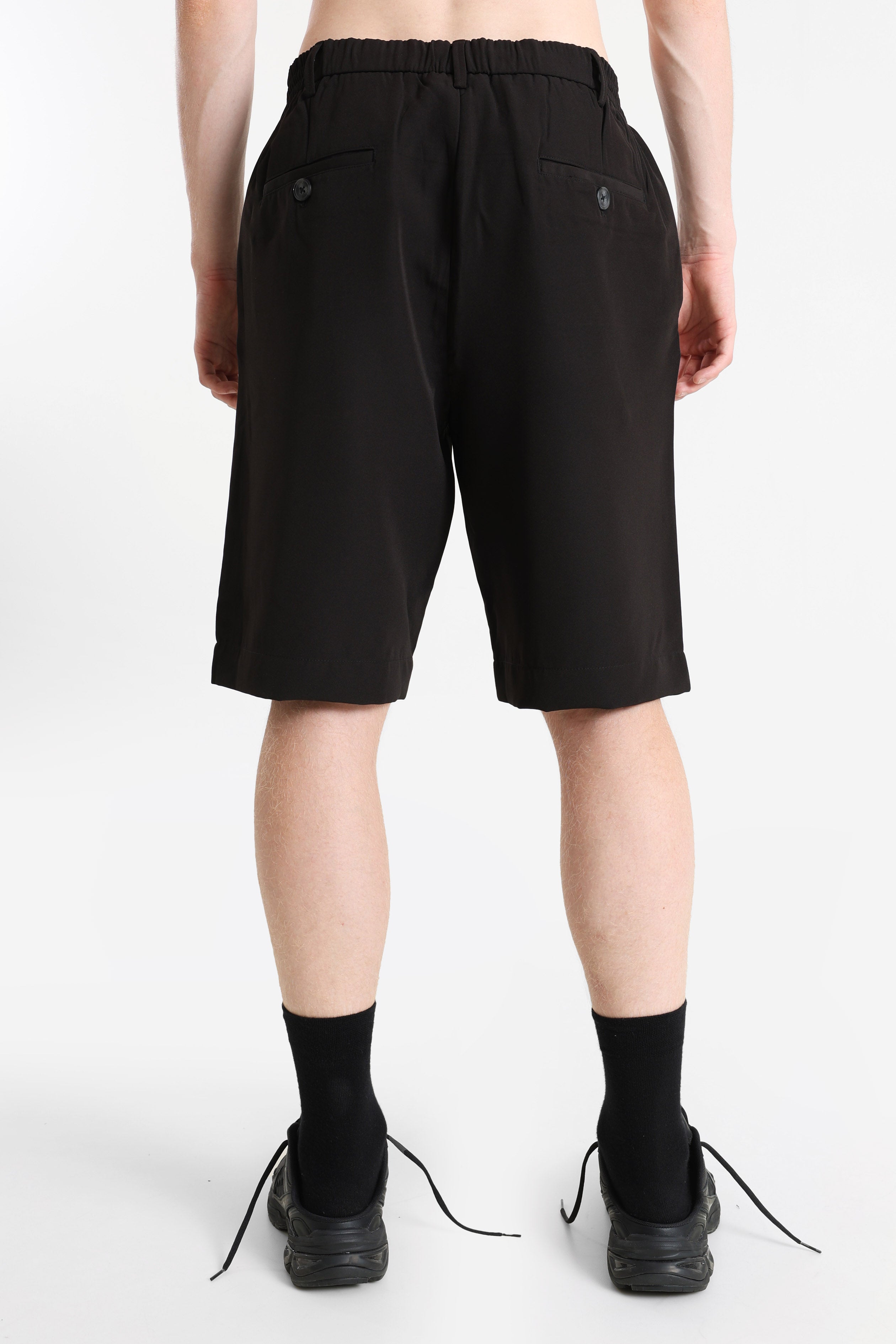 Short RRWILL in tessuto - Black