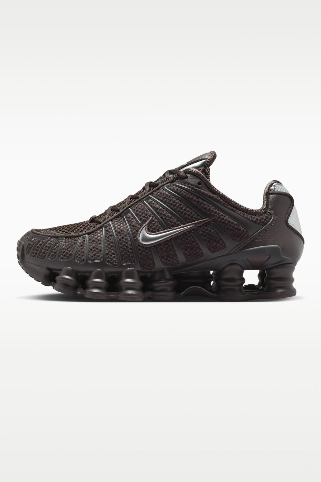 Sneakers Shox TL - Velvet Brown + Metallic Silver