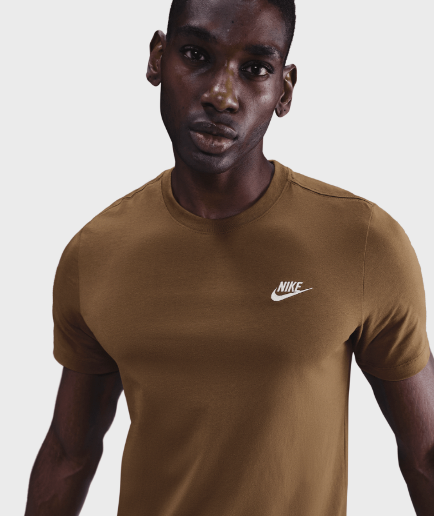 Sportswear Club t-shirt - Mosswood Brown
