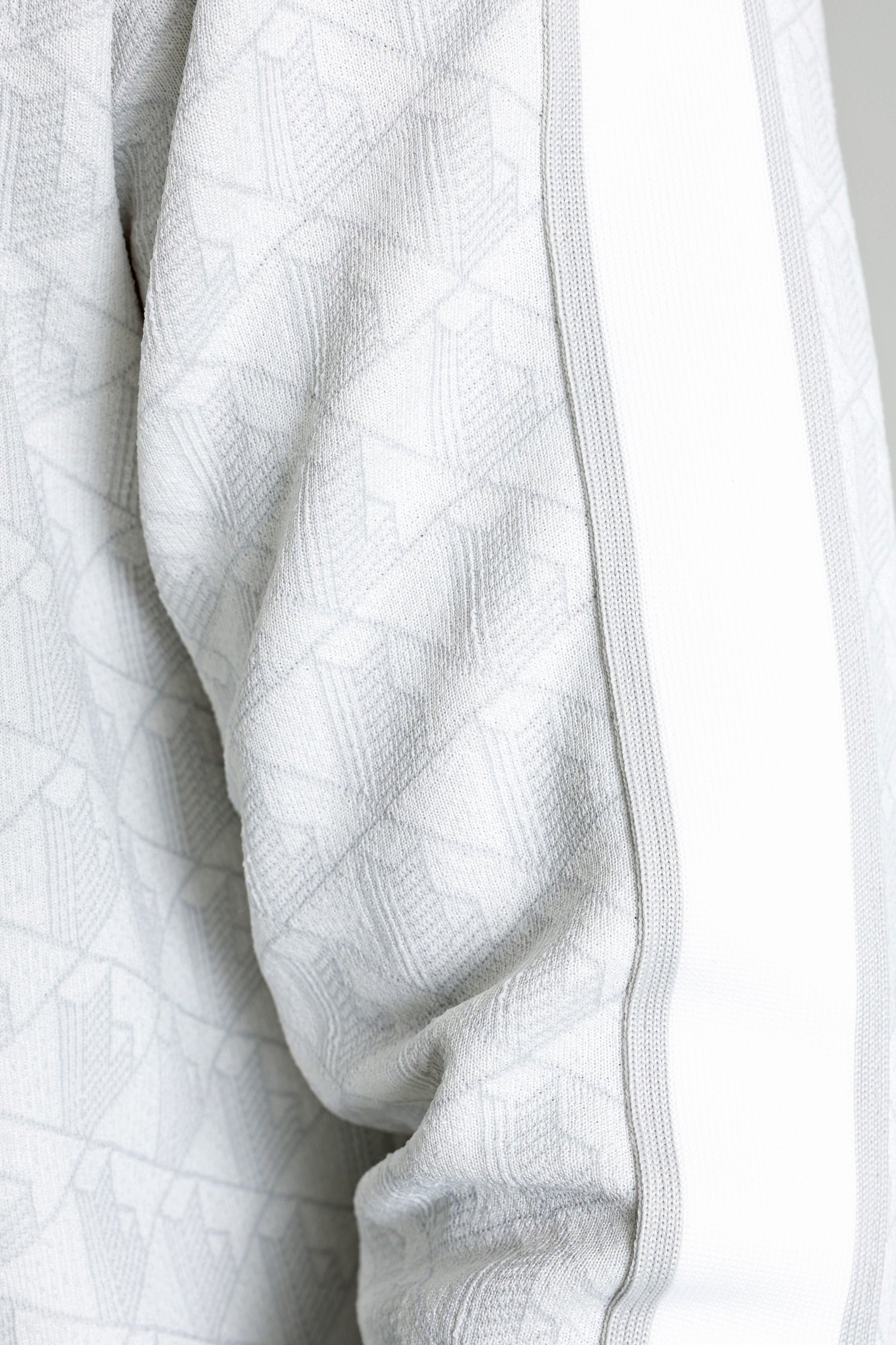 Track jacket - Grey + White