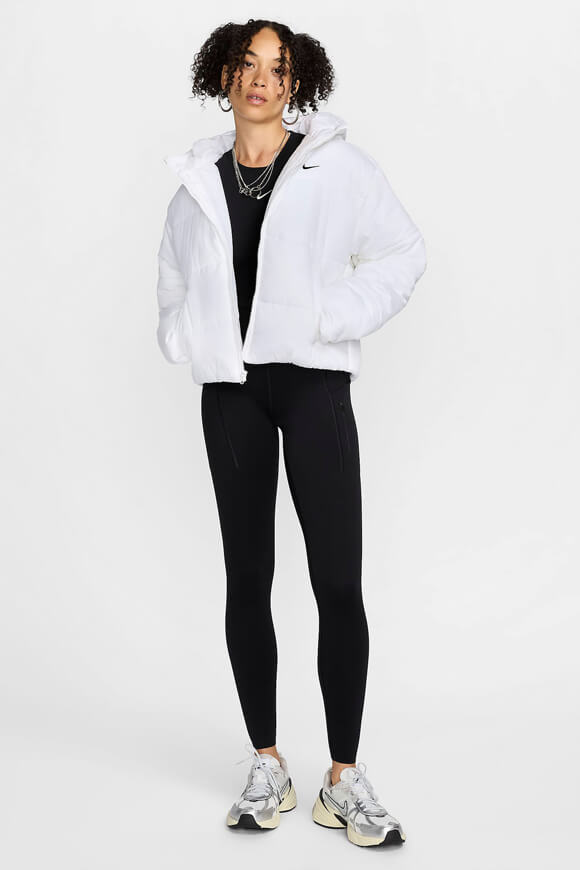 Oversized Pufferjacke - White