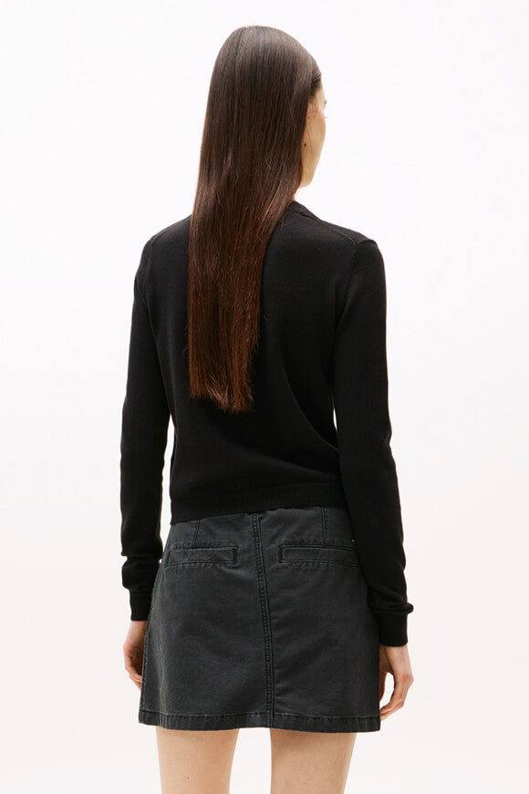 Crop Cardigan - Black