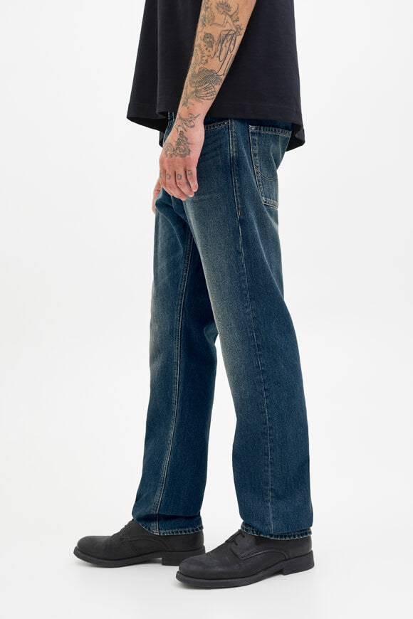 JJICHRIS Jeans décontracté L32 - Denim bleu foncé