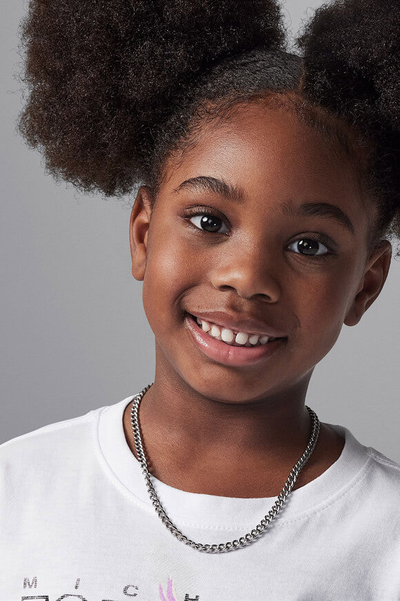 Kids-Set - White + Rush Fuchsia