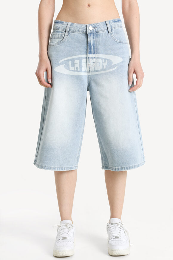 Short en jean - bleu clair