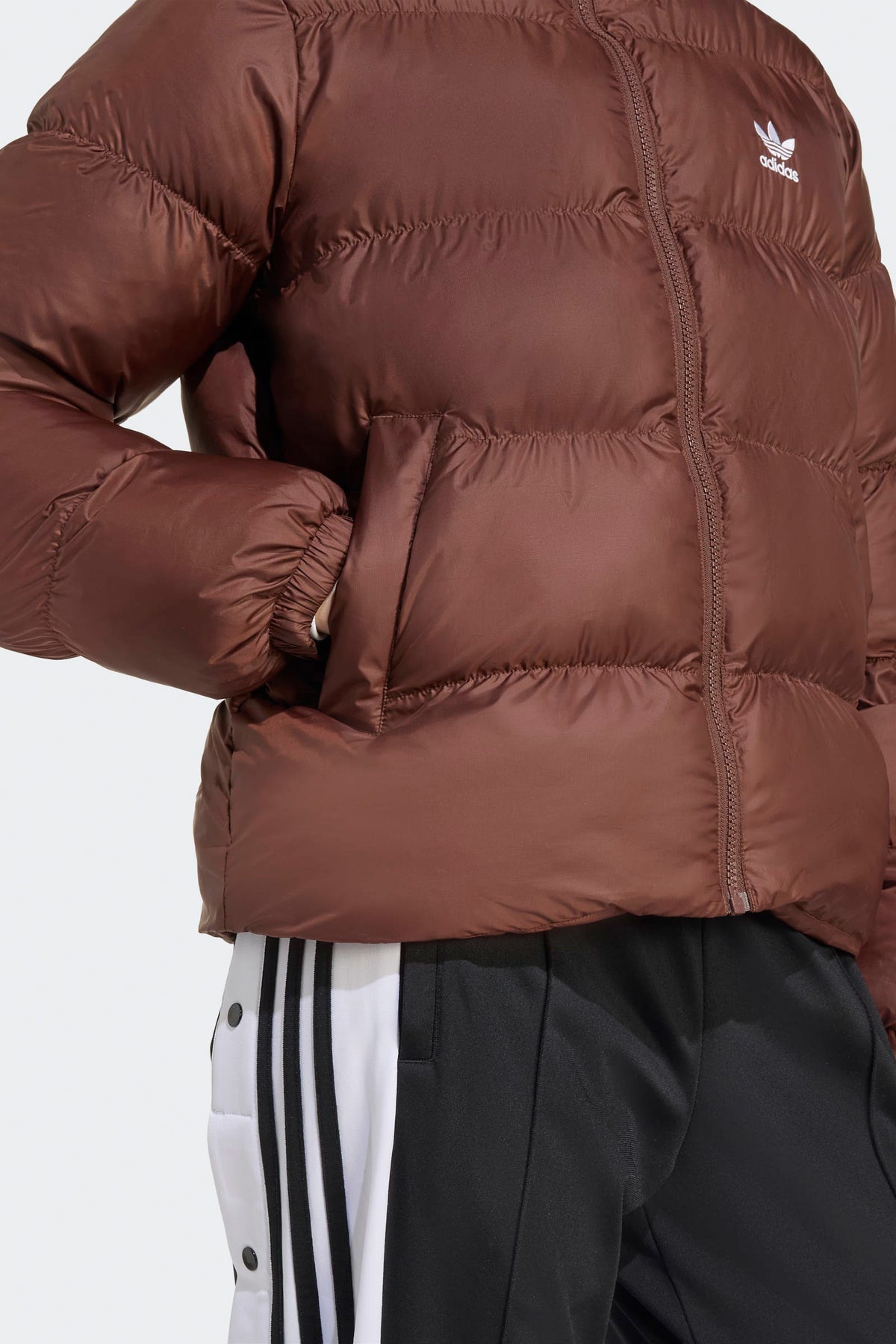 Adicolor quilted jacket - Auburn