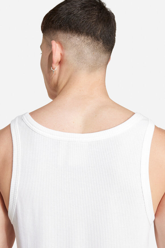Essentials débardeur à côtes - Blanc
