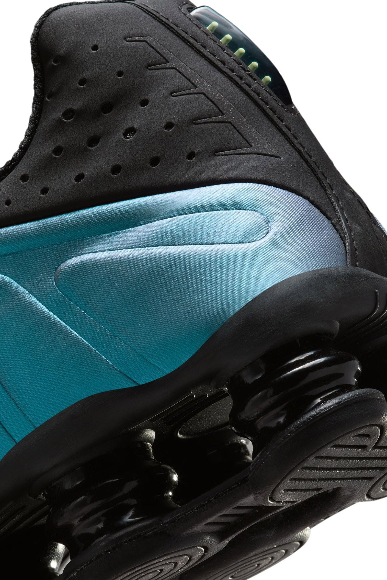 Shox R4 sneakers - Sapphire + Light Liquid Lime