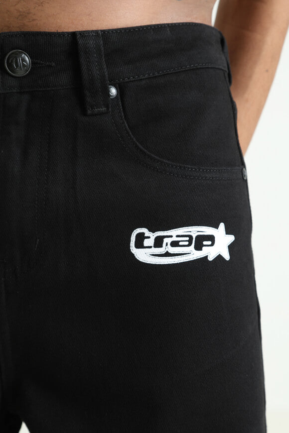 Baggy fit jeans - black