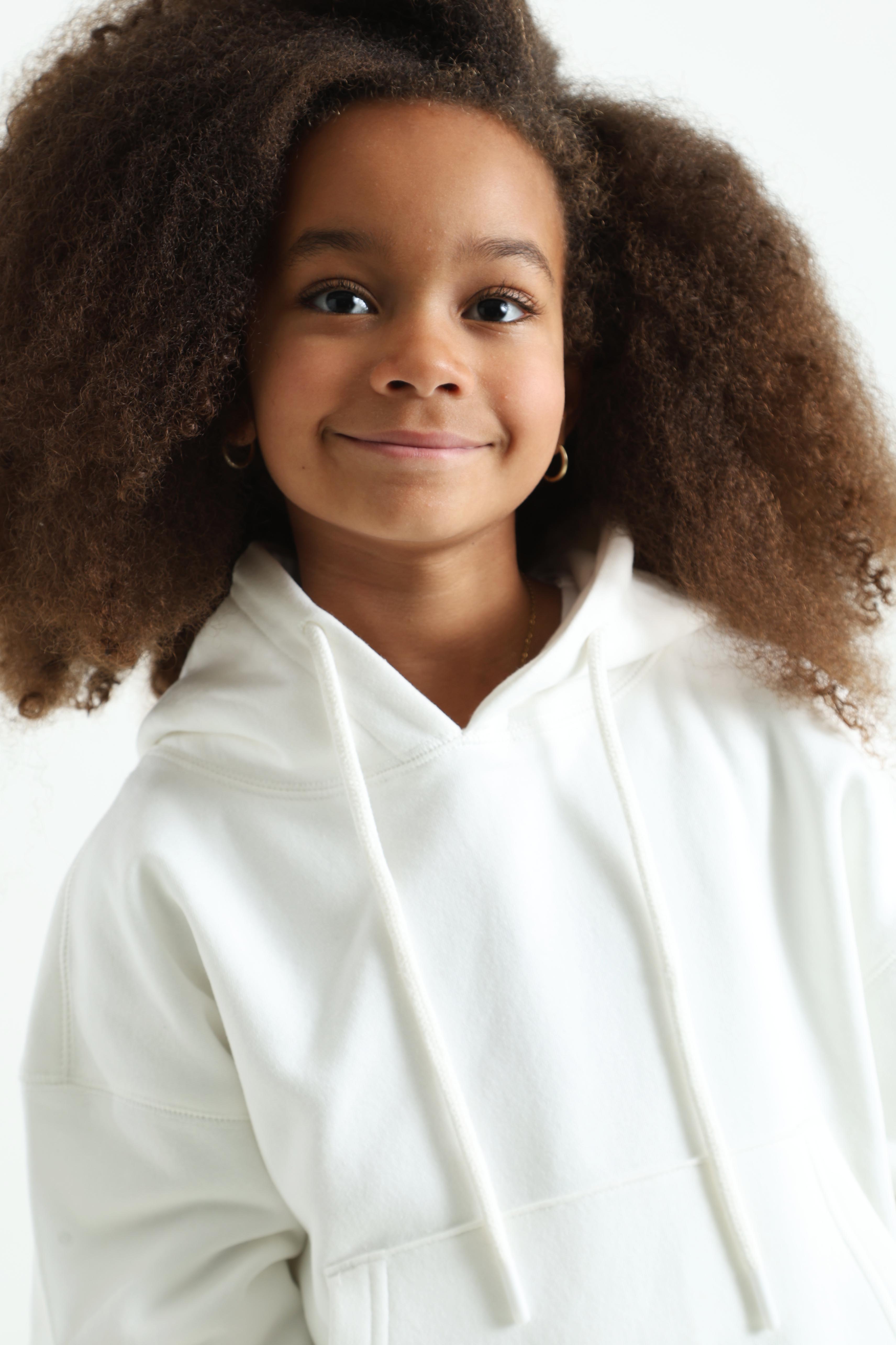 Oversize hooded sweatshirt - Offwhite