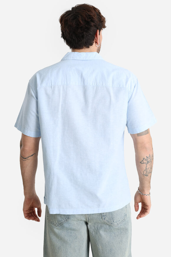 JJEBREEZE chemise en lin - Chambray Blue