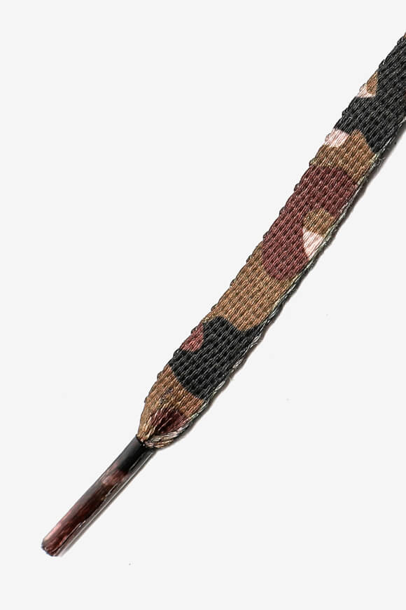 Lacets plats - Brown Camo