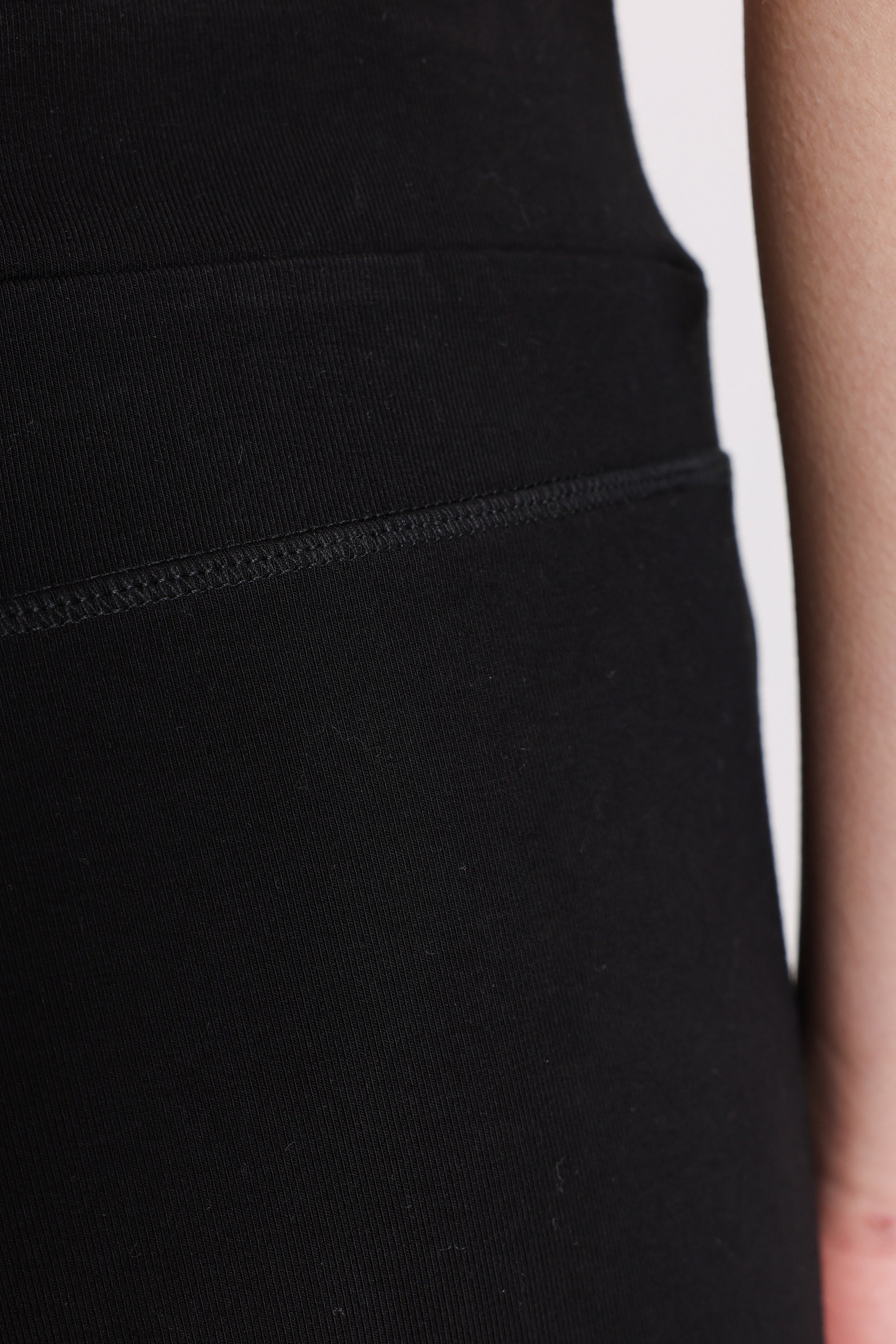 Flare Leggings - Schwarz