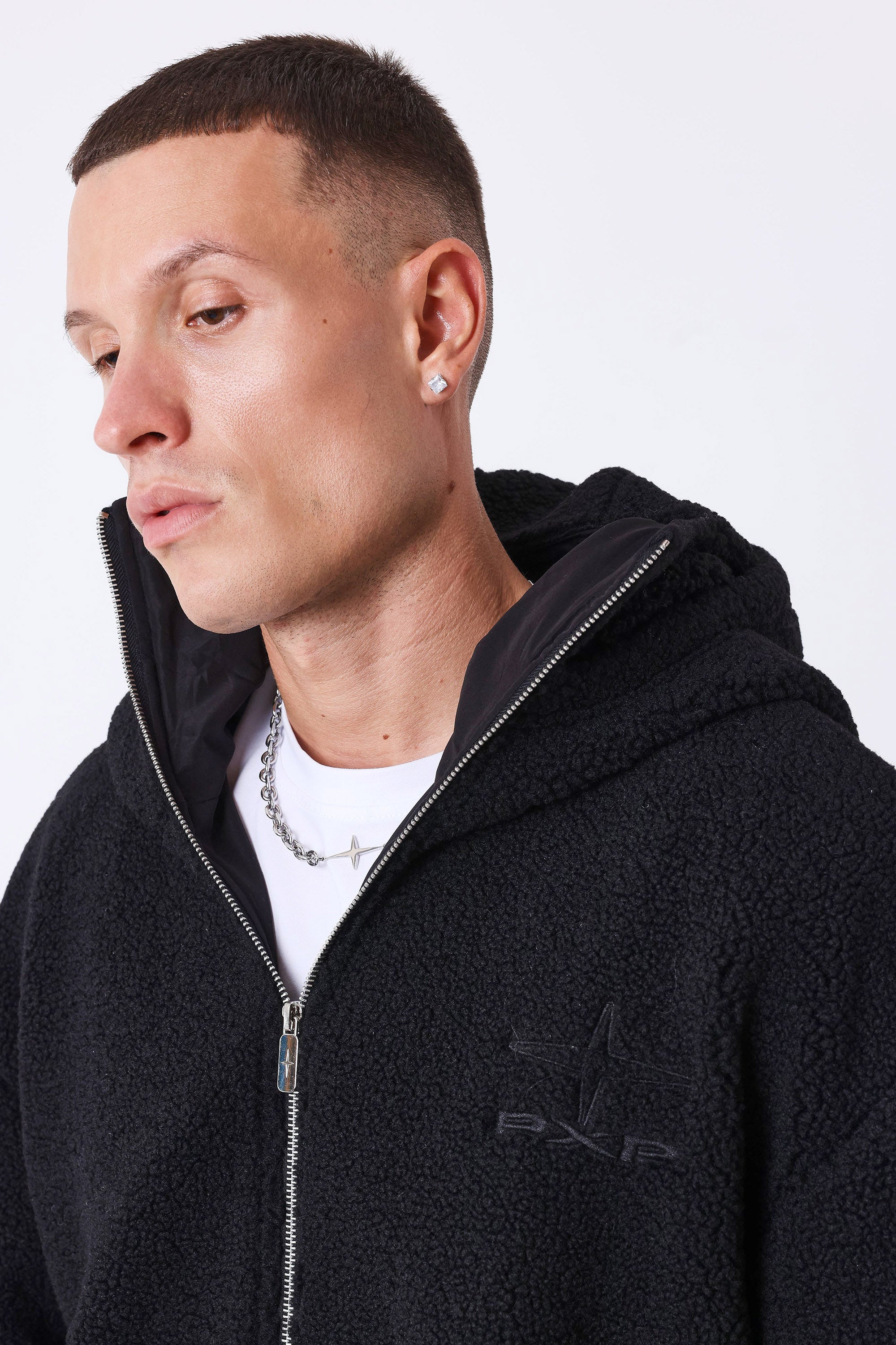Sherpa Jacke - Black