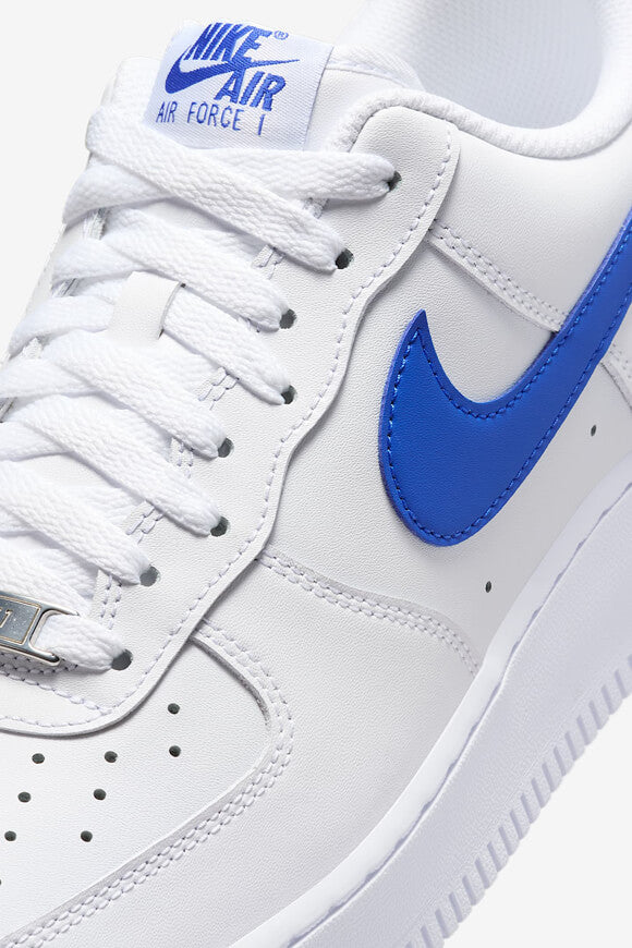 Air Force 1 '07 Sneaker - White + Hyper Royal