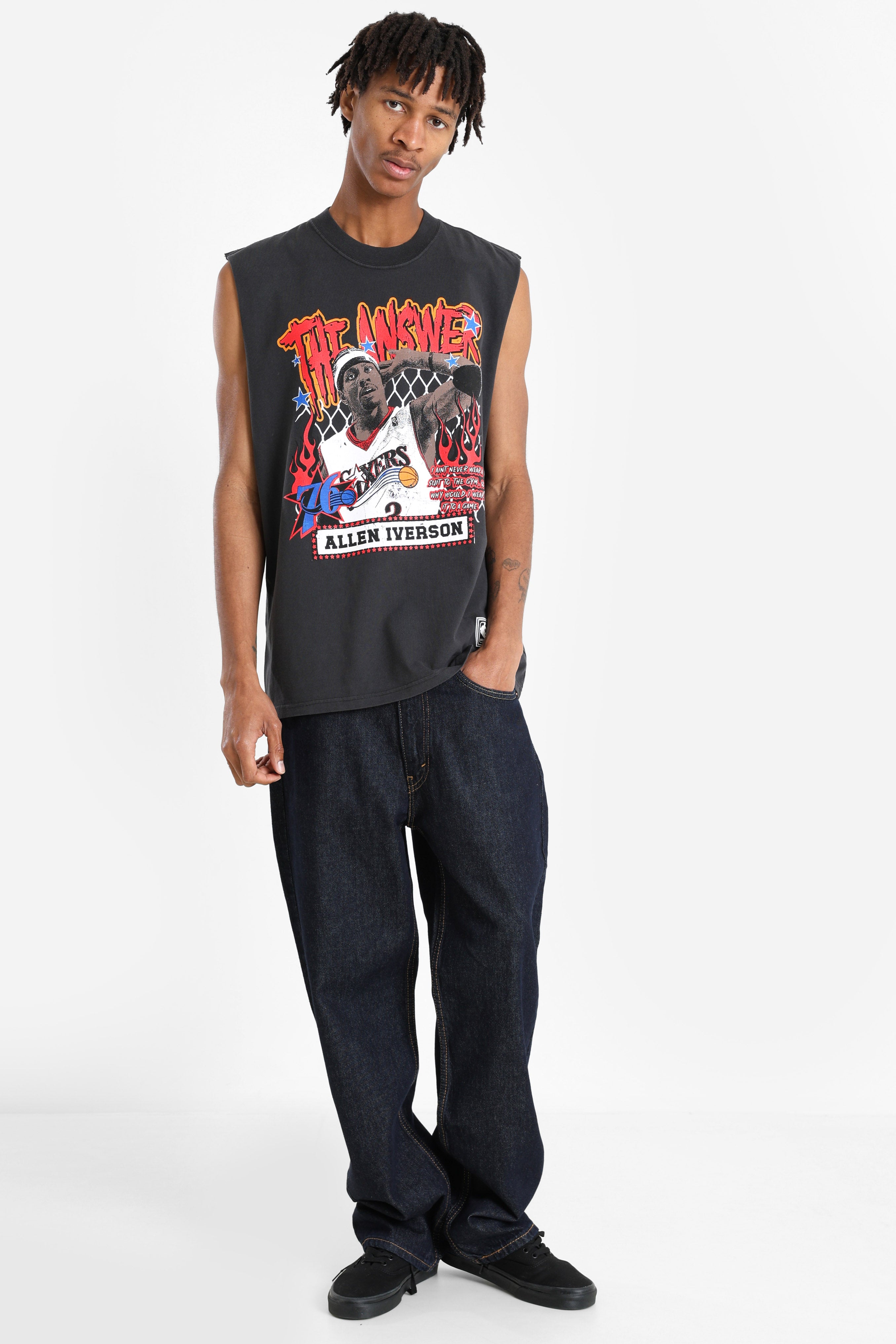 Allen Iverson canotta - Black