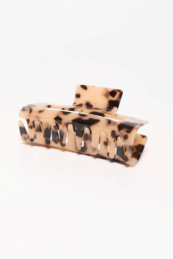 Haarklammer - Beige + Leo