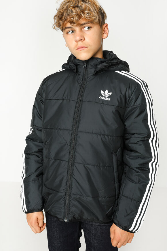 Leichte Pufferjacke - Schwarz