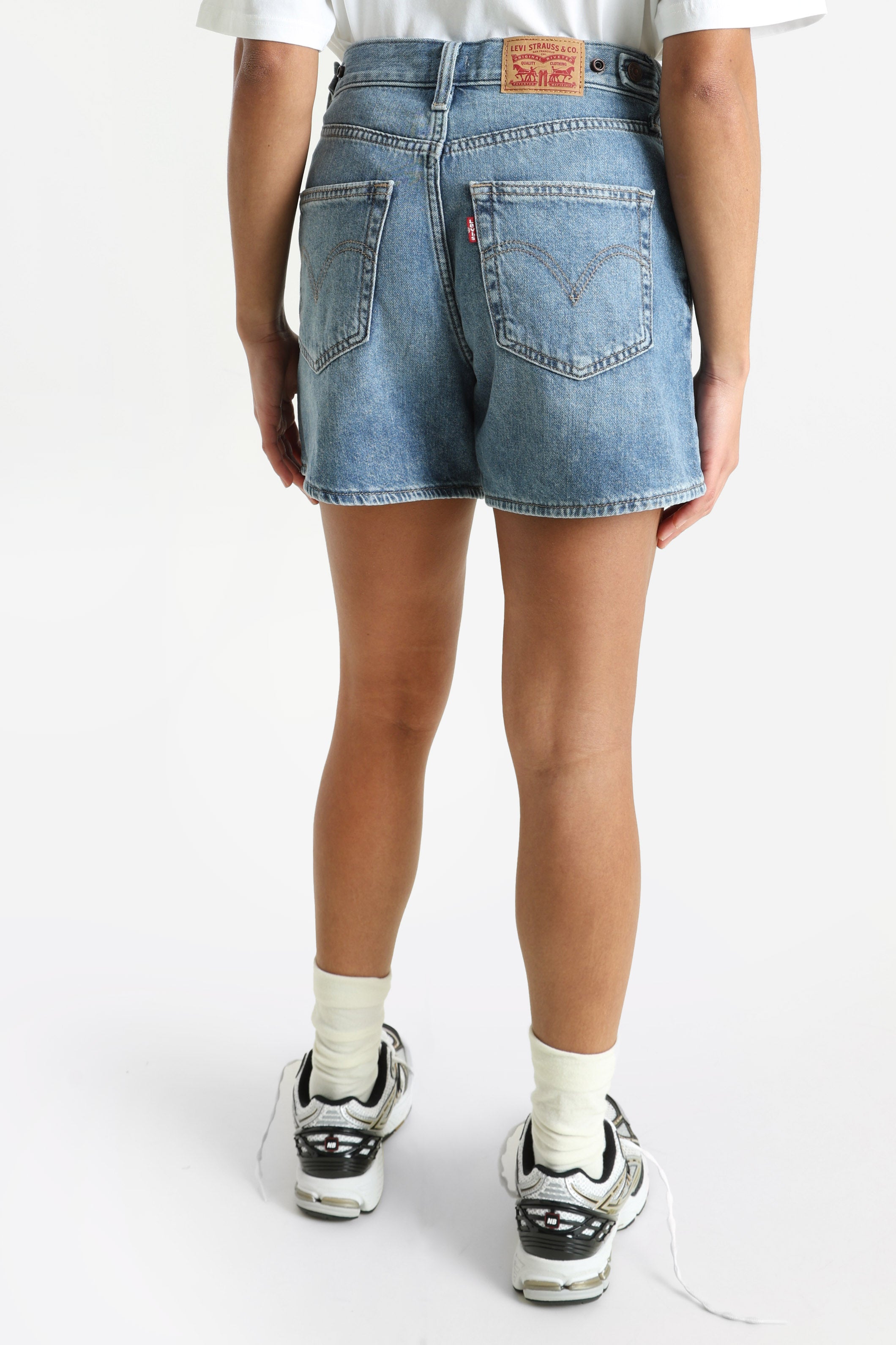 Cinch Jeansshorts - Blue Denim