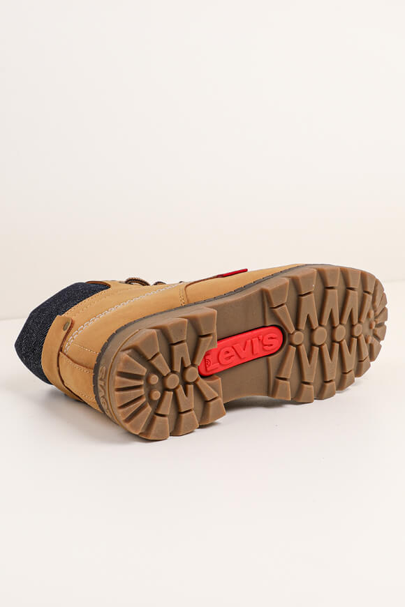 Bottines à lacets junior - Camel