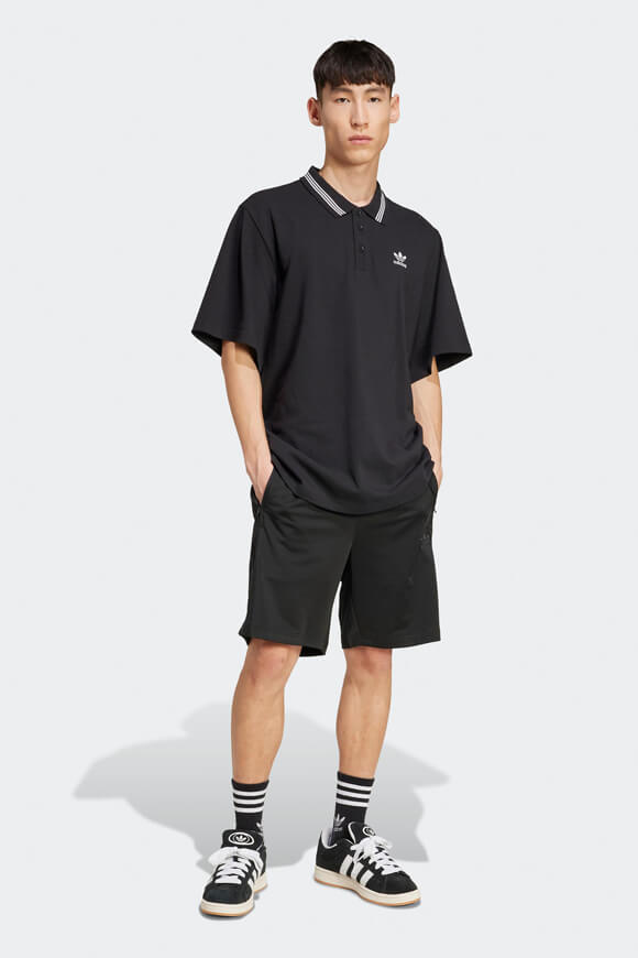 Polo surdimensionné - Black + White