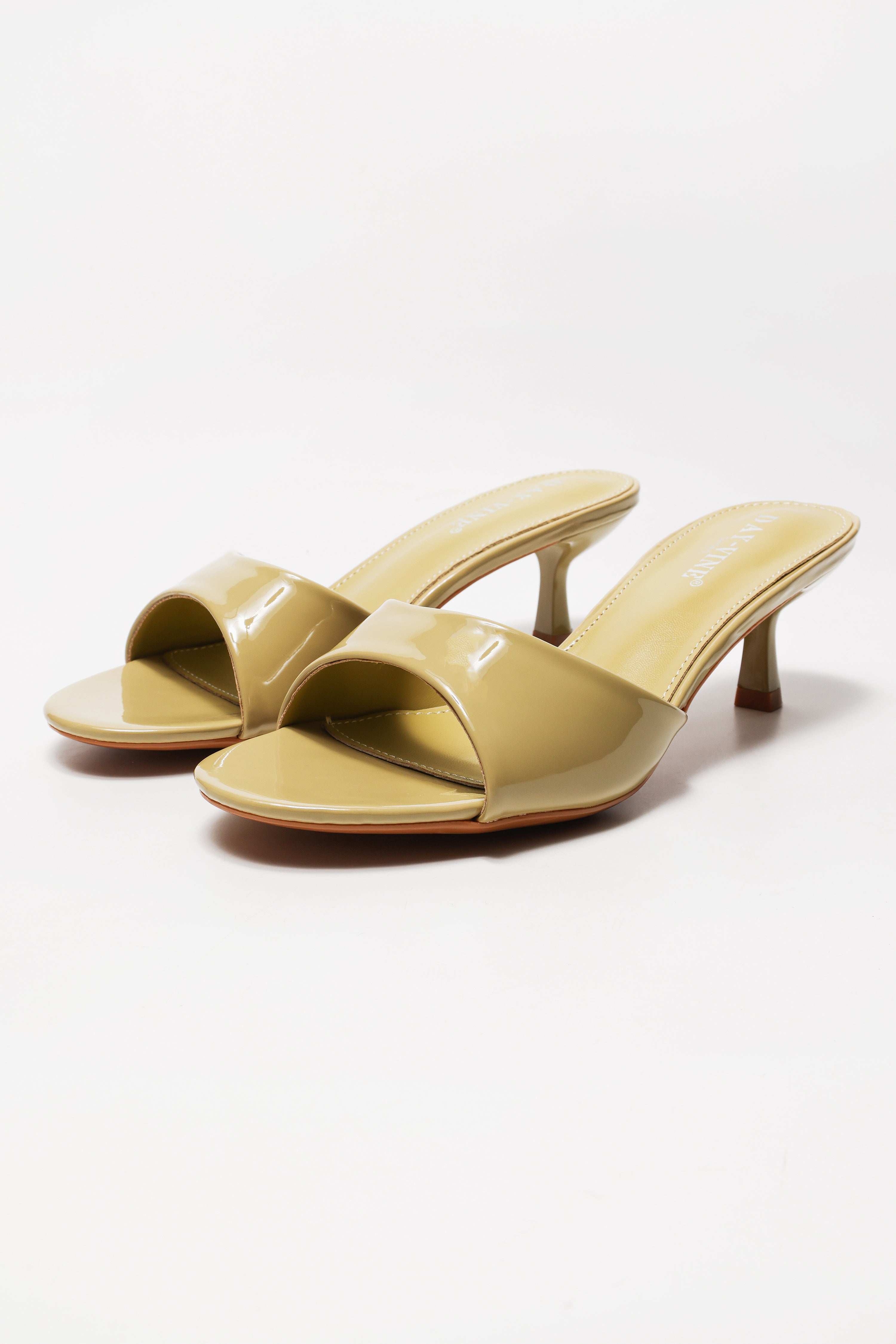 Lack Mules - Matcha Green