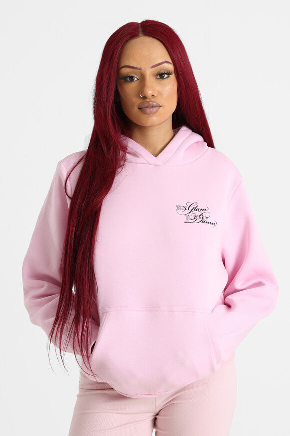 Sweat à capuche - Rose pâle