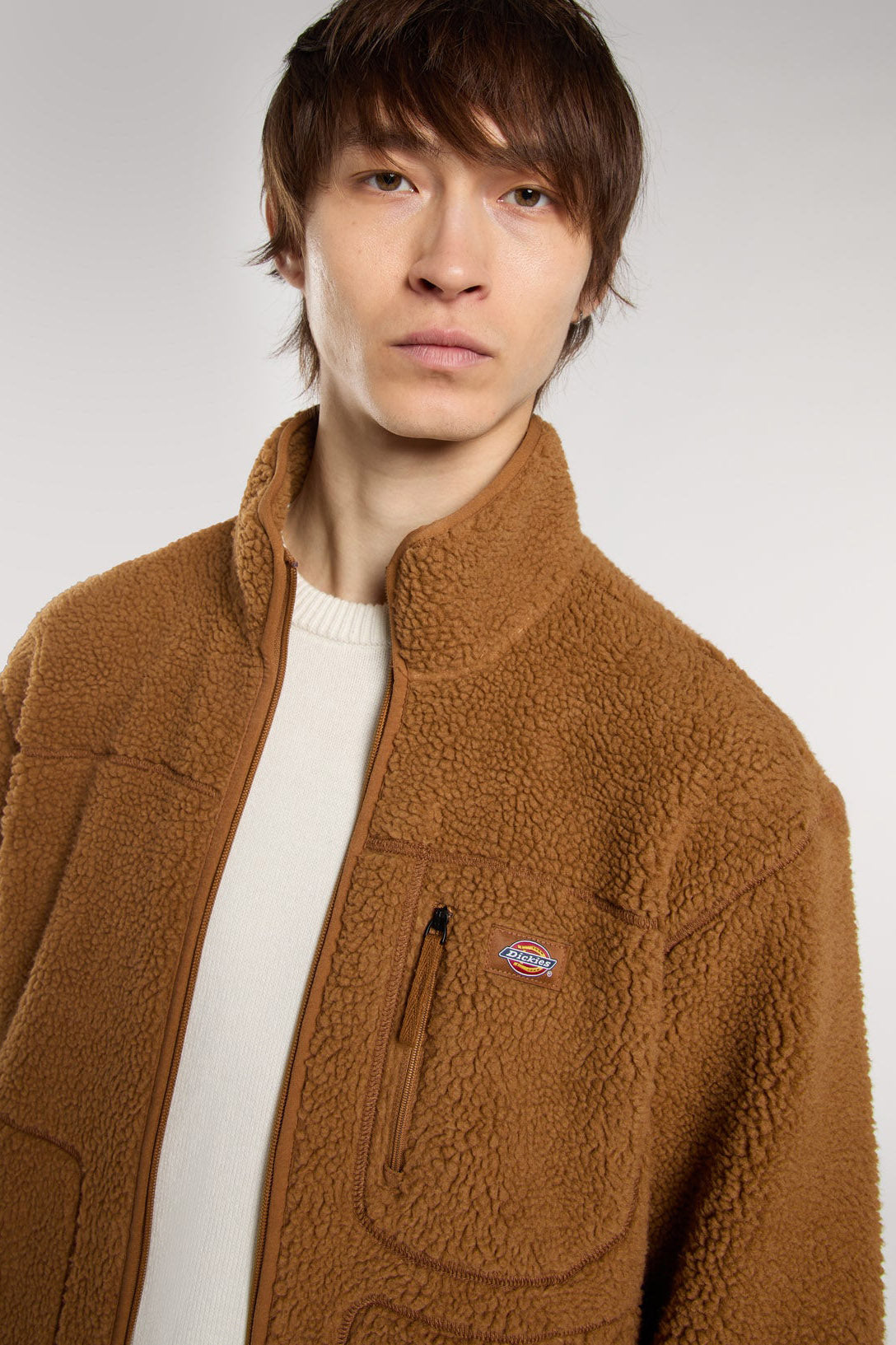 Mount Hope Fleecejacke - Brown Duck